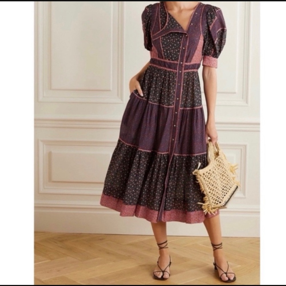 Ulla Johnson Verona Dress in Auburn
